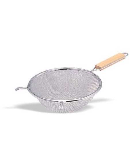 Double mesh colander - Stainless steel