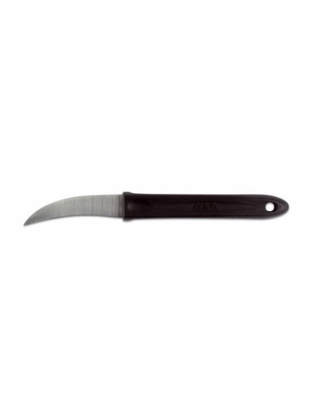 Curved paring knife