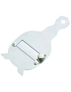 Slicer - Stainless steel - Razor edge - Depth 17 cm