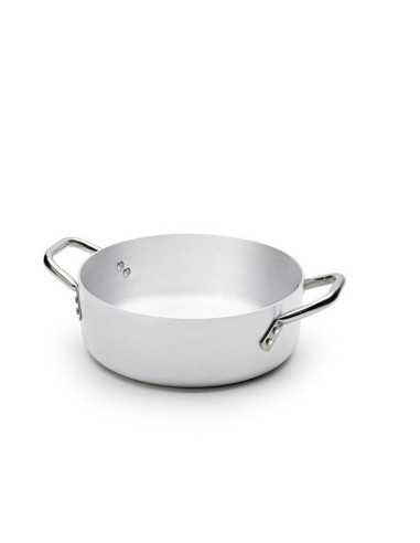 Low saucepan - For induction - 2 handles -...