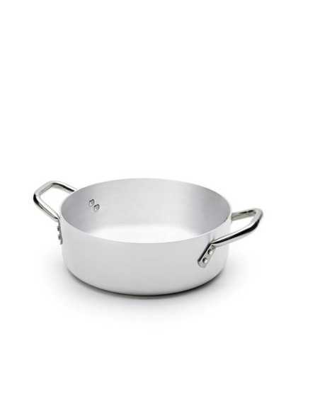 Casseruola bassa - Per induzione - 2 maniglie - Alluminio