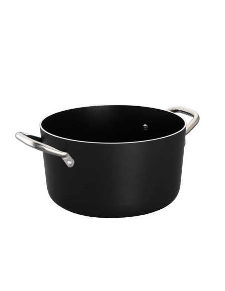 Casseruola alta - Per induzione - Antiaderente - 2 maniglie - Alluminio