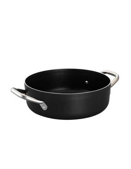 Casseruola bassa - Per induzione - Antiaderente - 2 maniglie - Alluminio