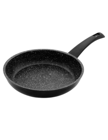 Padella - 1 manico - Rivestita in pietra lavica