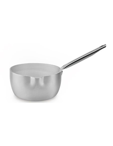 Casseruola bombata - Alluminio - 1 manico - Capacità 3 lt - Dimensioni cm 22 Ø x 11 h