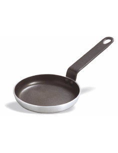 Pan for blinis - Non-stick aluminum - Dimensions cm 12 Ø...