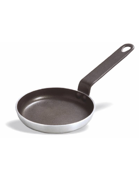 Padella per blinis - Alluminio antiaderente - Dimensioni cm 12 Ø x 2h