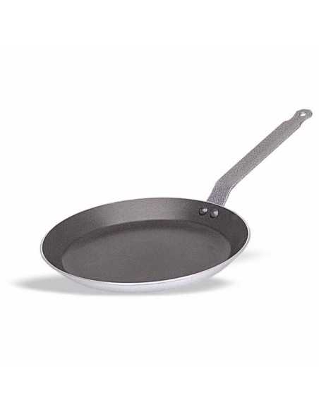Padella - Alluminio antiaderente - Per crèpes - Manico in ferro