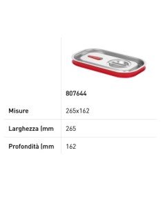 Coperchio per teglie GN 1/4 - Linea Budget Line - Con... 2