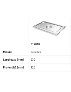 Lid for GN 1/1 trays - With recesses for handles -... 2