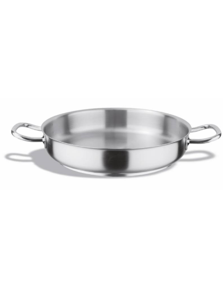 Paellera - Stainless steel - 2 handles