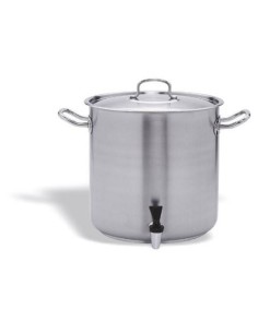 Pot - Stainless steel - Lid and tap 2