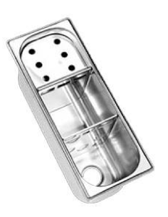 Lavaporzionatore gelateria - Dimensioni cm 26.5 x 11 x 12 h