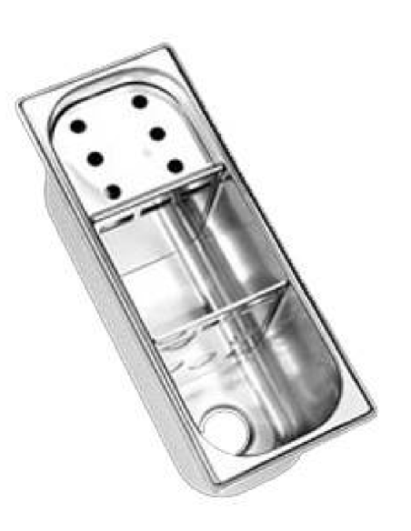 Lavaporzionatore gelateria - Dimensioni cm 26.5 x 11 x 12 h