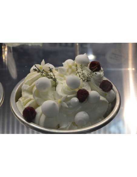 Carapina gelateria - Antirotation - Acciaio inox AISI 304 - Capacity 7.3 lt - Dimensions cm 20 Ø x 25 h