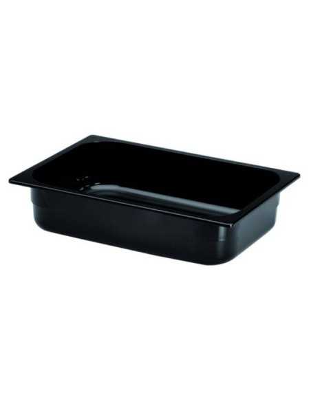 Contenitore - Policarbonato nero - Dimensioni cm 36 x 25 x 8 h
