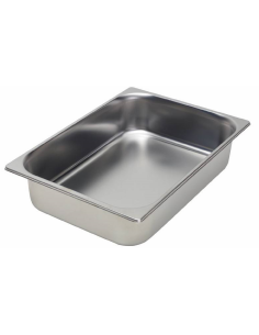 Contenedor - Acero inoxidable - Dimensiones cm 36 x 25 x 8 h