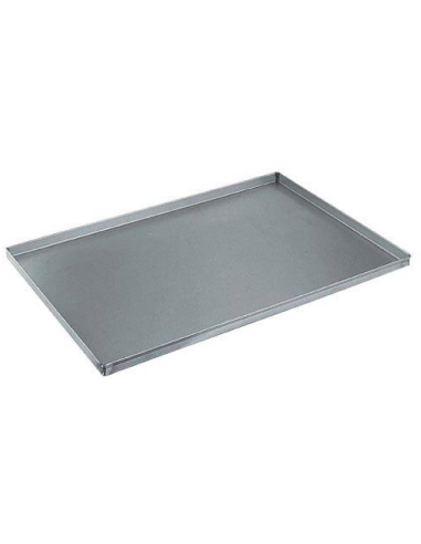 Baking tray - Aluminized sheet metal - Dimensions 60 x 40 cm