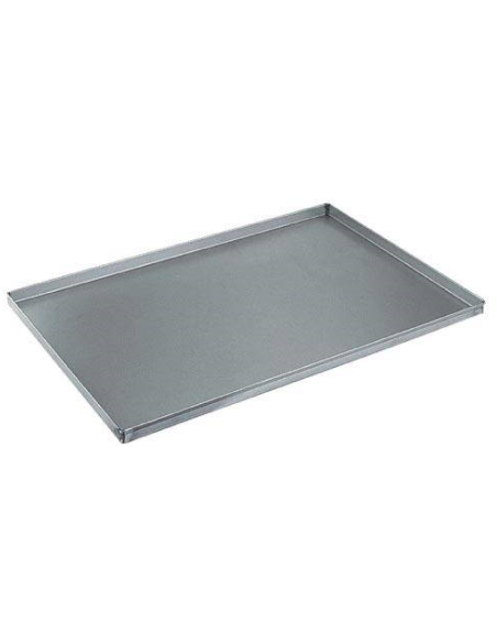 Teglia - Lamiera alluminata - Dimensioni cm 80 x 60 x 2 h