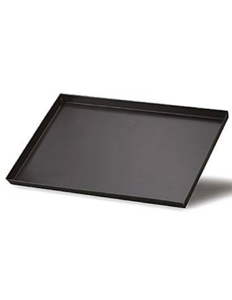 Baking tray - Blued aluminized sheet metal - Dimensions 60 x 40 cm