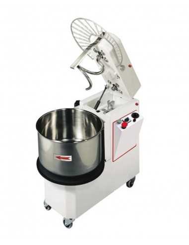 Spiral mixers - Tilting head and removable bowl...