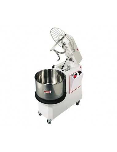 Spiral mixers - Tilting head and removable bowl...