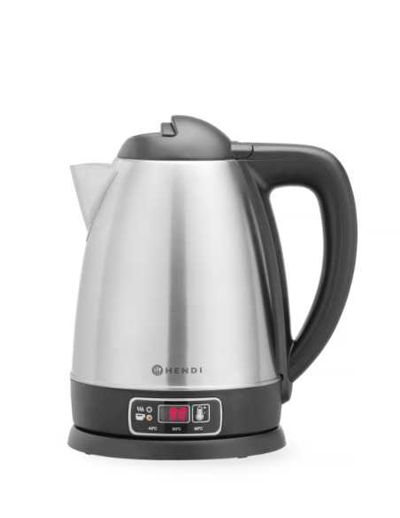Cordless electric kettle - Capacity Lt. 1,8 - Temperature control - For water only - mm 221 x 163 x 249h