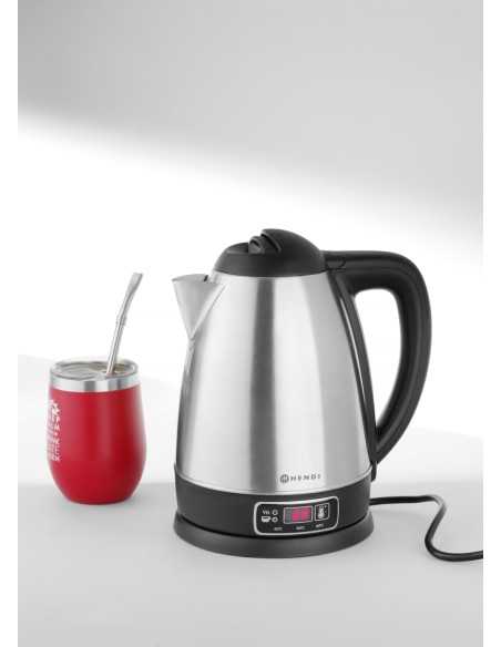 Bollitore elettrico cordless - Capacità Lt. 1,8 - Controllo della temperatura - Solo per acqua - mm 221 x 163 x 249h
