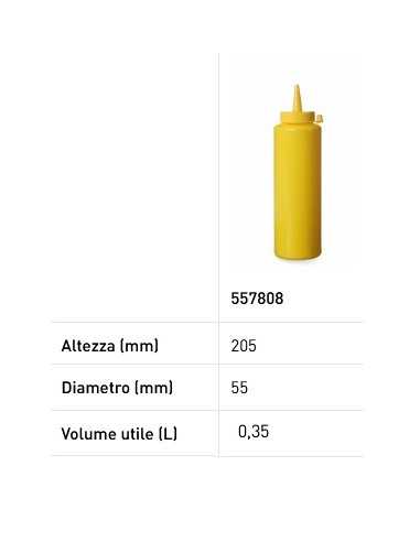 Dosing bottles - Capacity 0.35 Lt. - Color...