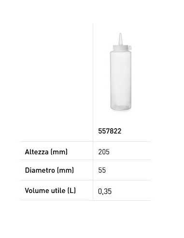 Frascos dosificadores - Capacidad 0,35 Lt. -...