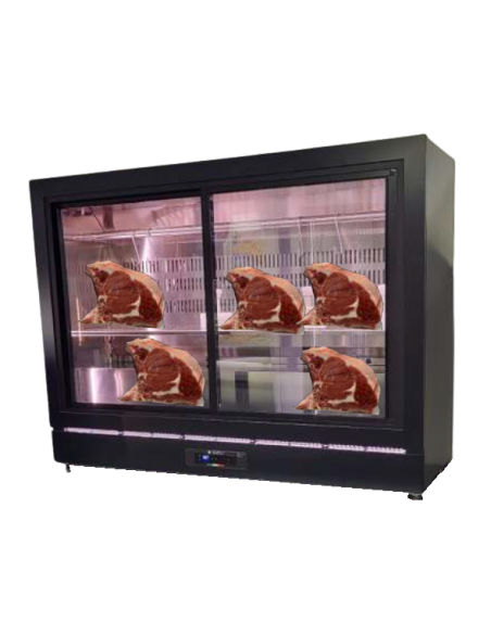 Pensile stagionatore - Capacità 450 lt - Temperatura +2 +30°C - Ganciera 2 - cm 165 x 60 x 120 h