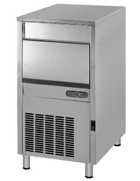 Fabricador - Cubo hueco - A paletas - Capacidad 37 kg / 24h (aire) - 39 kg/24h (agua) - cm 41,7 x 51,3 x 69,6 h (+1,4)