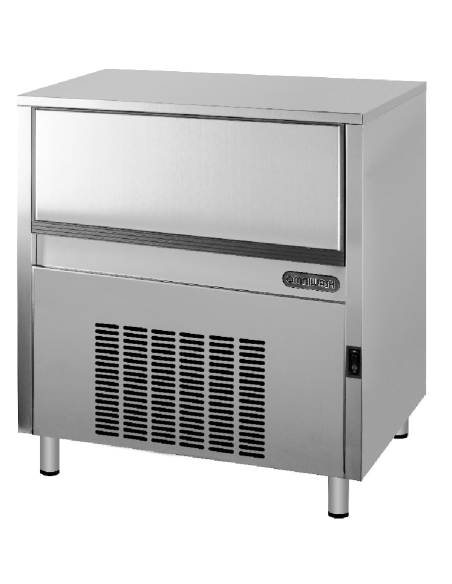 Fabricante - Cubo hueco - A paletas - Capacidad 125 kg / 24h (aire) - 127 kg/24h (agua) - cm 99,3 x 56,3 x 101 h (+1,4)