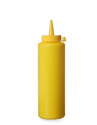 Frascos dosificadores - Capacidad 0,7 Lt. - Color Amarillo - mm Ø 70 x 240