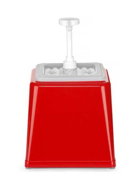 Dosatore da 2.5 litri con dosaggio 20 ml colore rosso