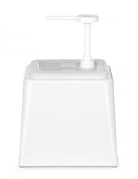 Dosatore da 2.5 litri con dosaggio 20 ml colore bianco