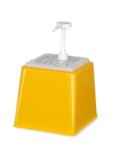Dosatore da 2.5 litri con dosaggio 20 ml colore giallo