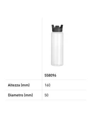 Dosing bottle for sauces - Non-drip -...