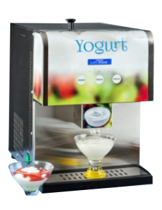 Dispensador de yogur frío - Sabores 3 - Capacidad 5 lt -...