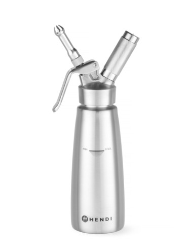 Profi Line siphon for cream - Capacity Lt. 1 - Suitable for creams up to 70°C - Ø mm 98 x 330h