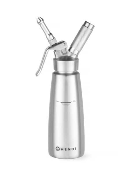Sifone per panna Profi Line - Capacità Lt. 1 - Adatto per creme fino a 70°C - Ø mm 98 x 330h