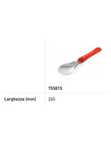 Spatula for ice cream - Red - Tritan handle -...