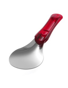 Espátula para helado - Roja - Mango Tritan - Ancho mm 260