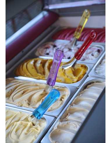 Spatula for ice cream - Purple - Tritan handle...