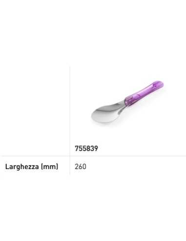 Espátula para helado - Morada - Mango Tritan -...