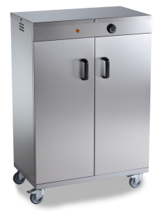 Hot cabinet - Plate warmer - Stainless steel - Capacity...
