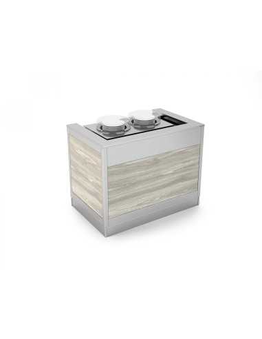 Plate distribution trolley - Neutral - Capacity...