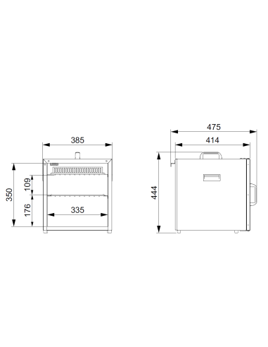 Box refrigerato - Per servizio in camera -...