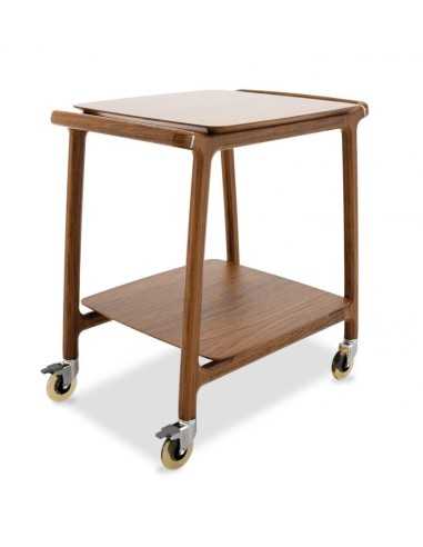 Carrello di servizio - Legno massello - 2...