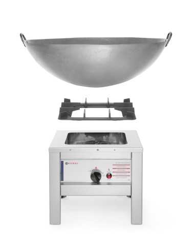 Wok - With handles - mm Ø 700 x 235h